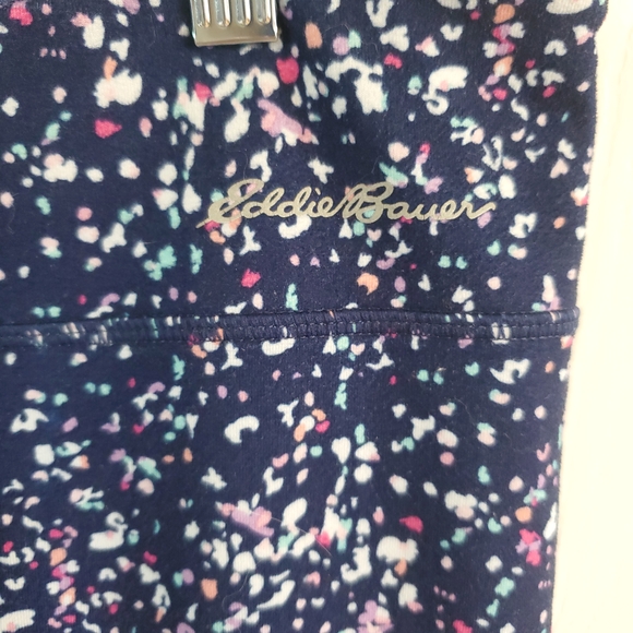 Eddie Bauer Blue and Pink Performance Leggings. Size L. #GR - Picture 3 of 7